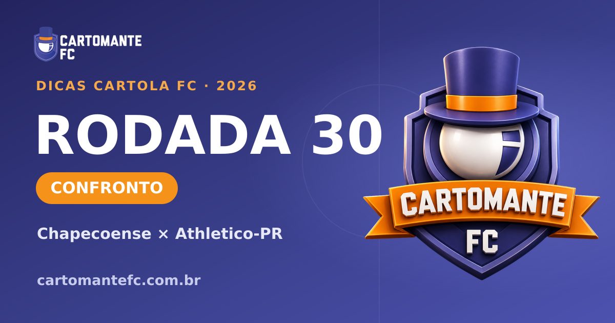 Athlético-PR é favorito (46%) diante do Chapecoense pela rodada 30